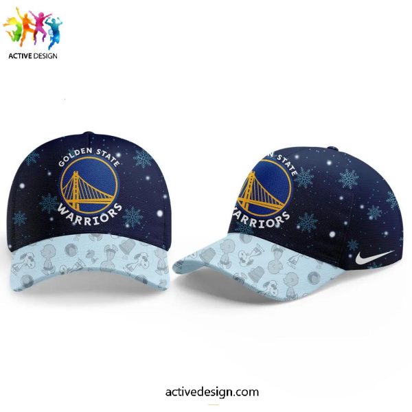 Golden State Warriors Peanuts & Snoopy Night Holiday Speciality Limited Hoodie Long Pants Cap
