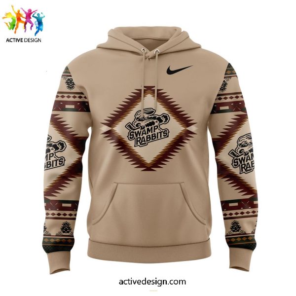 Greenville Swamp Rabbits x Native American Heritage Month Special New Hoodie Longpants Cap