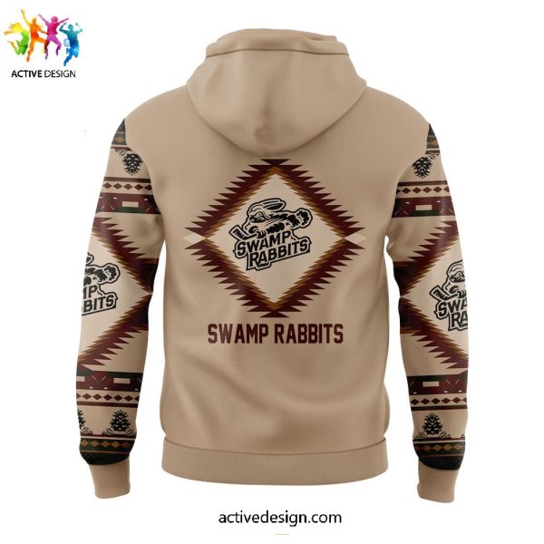 Greenville Swamp Rabbits x Native American Heritage Month Special New Hoodie Longpants Cap