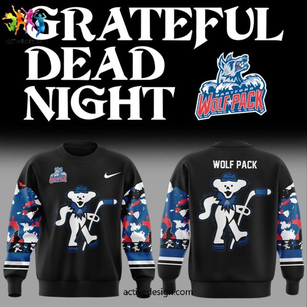 Hartford Wolf Pack x Grateful Dead Night Special New 3D T-Shirt