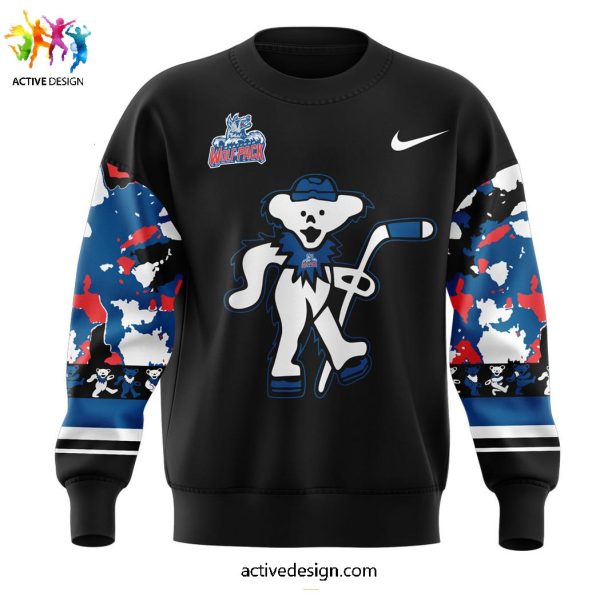 Hartford Wolf Pack x Grateful Dead Night Special New 3D T-Shirt