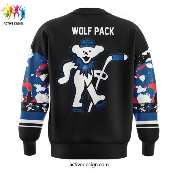 Hartford Wolf Pack x Grateful Dead Night Special New 3D T-Shirt