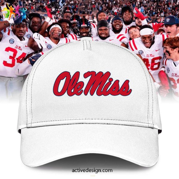 Hotty Toddy Ole Miss Rebels Come To The Ship Champions NCAA 2024 Hoodie Long Pant Cap – White
