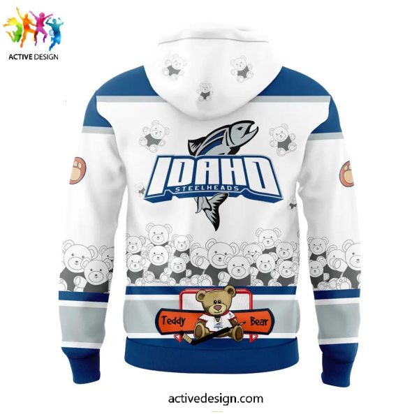 Idaho Steelheads x Teddy Bear Toss Limited Edition Hoodie Long Pants Cap