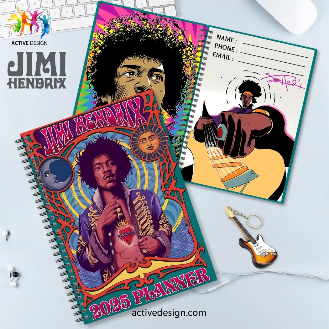 Jimi Hendrix 2025 Planner Jimi Hendrix 2025 Planner