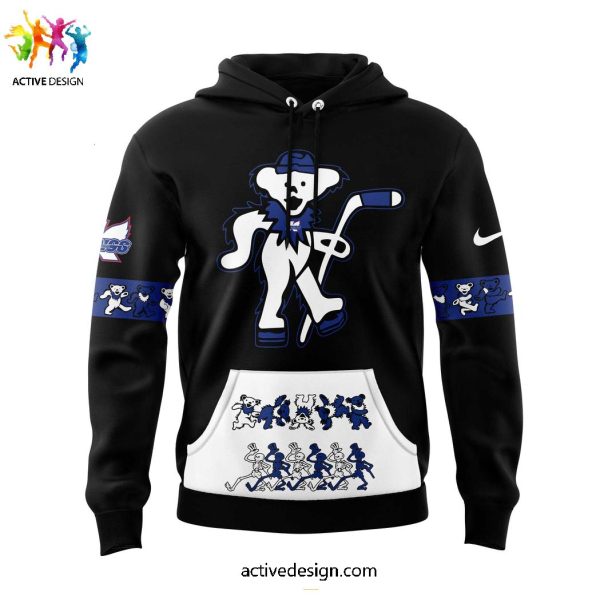 Kalamazoo Wings x Grateful Dead Night Limited Edition Hoodie Longpants Cap