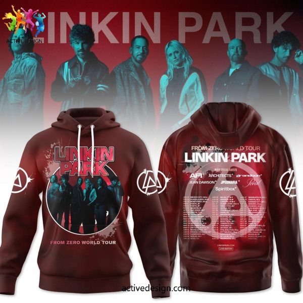 Linkin Park Form Zero World Tour With Special Guests 2024 3D T-Shirt