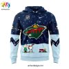 Minnesota Wild Snoopy x Peanuts Holiday Speciality Hoodie Long Pant Cap