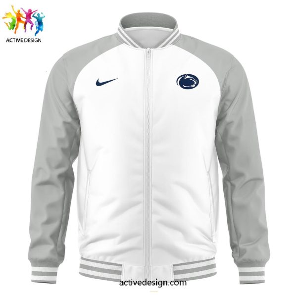 New Coach James Franklin x Penn State Football New Version Baseball Jacket