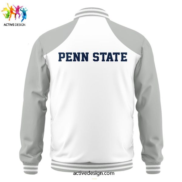 New Coach James Franklin x Penn State Football New Version Baseball Jacket