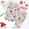 NewJeans Band Merry Christmas Satin Pajamas Set