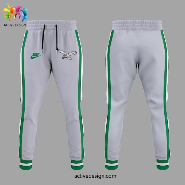 Philadelphia Eagles x Coach Nicholas John Sirianni Limited Edition Green Hoodie Long Pant Cap