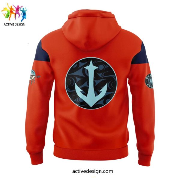 Seattle Kraken x Indigenous Peoples Night Hoodie Long Pant Cap