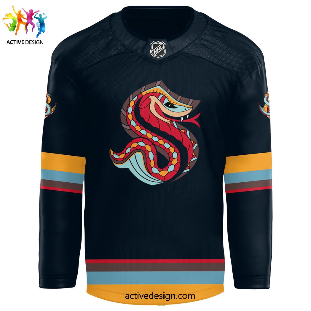 Seattle Kraken x Lunar New Year Night 2024-2025 Limited Edition Hockey Jersey Seattle Kraken x Lunar New Year Night 2024-2025 Limited Edition Hockey Jersey