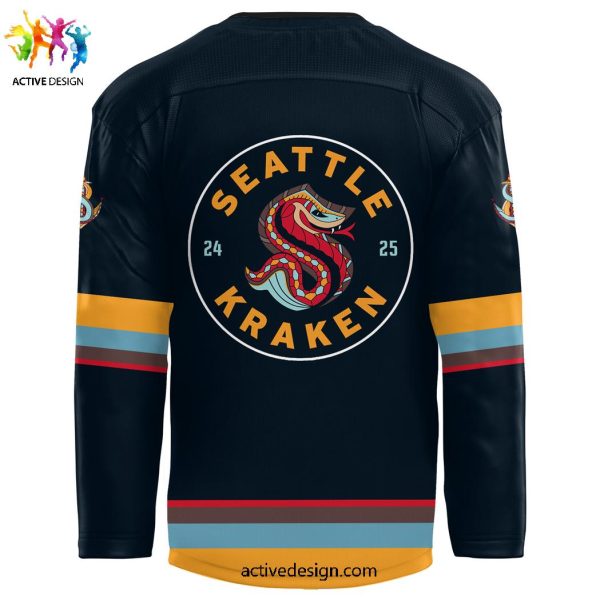 Seattle Kraken x Lunar New Year Night 2024-2025 Limited Edition Hockey Jersey