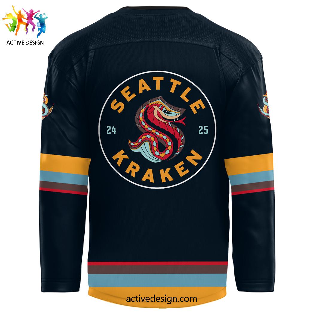 Seattle Kraken x Lunar New Year Night 2024-2025 Limited Edition Hockey Jersey Seattle Kraken x Lunar New Year Night 2024-2025 Limited Edition Hockey Jersey