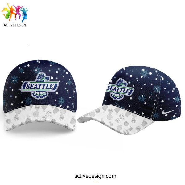 Seattle Thunderbirds x Peanuts & Snoopy Holiday Speciality Limited Edition Hoodie Long Pants Cap
