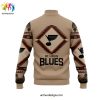 St. Louis Blues x Native American Heritage Month New Special Baseball Jacket