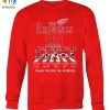 The Detroit Red Wings 99 Years 1926 2025 Thank You For The Memories T Shirt