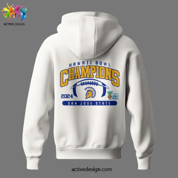 The Hawaii Bowl 2024 Champions San Jose Sate Limited Hoodie Longpants Cap