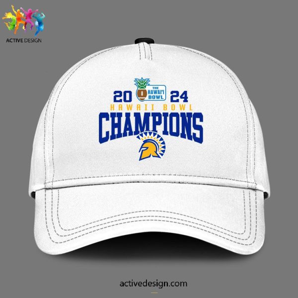The Hawaii Bowl 2024 Champions San Jose Sate Limited Hoodie Longpants Cap