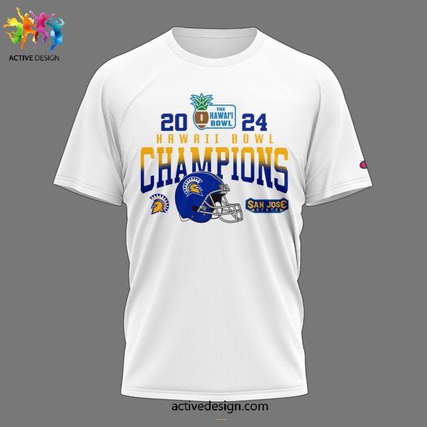The Hawaii Bowl 2024 Champions San Jose Sate Limited Hoodie Longpants Cap