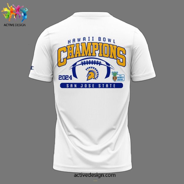 The Hawaii Bowl 2024 Champions San Jose Sate Limited Hoodie Longpants Cap