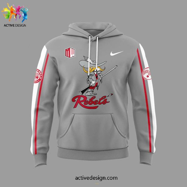 UNLV Rebels Football Gray For Glory 2024-25 Limited Edition Hoodie
