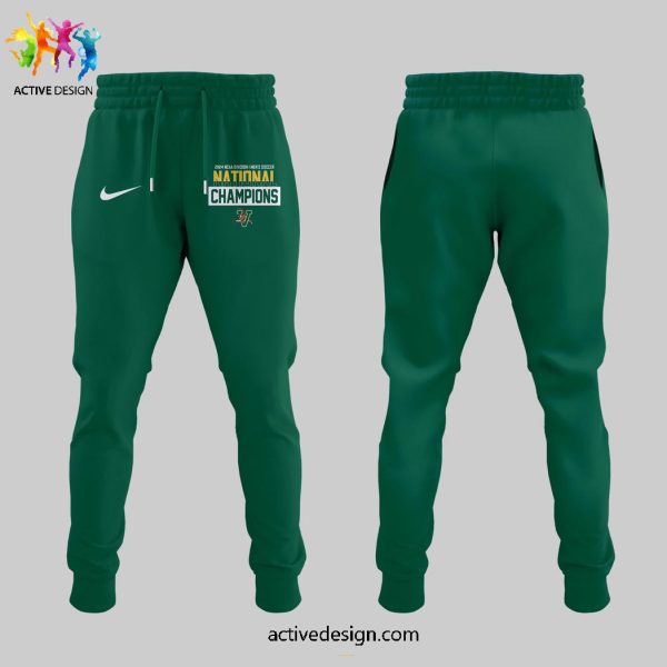 Vermont Catamounts 2024 NCAA Men’s Soccer Cup National Champs Limited Edition Green Zipper Hoodie Longpants Cap