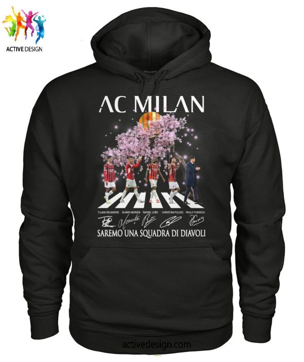 AC Milan Valentine’s Day Gifts For Football Lovers Limited Edition T-Shirt
