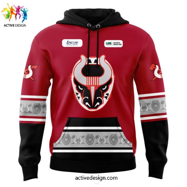 Birmingham Bulls Hockey Jersey Off His Back Raffles 2025 Special New Hoodie