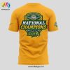 NDSU Football Division 10 Time Bational ChampionShip 2024 Limited Edition Yellow 3D T Shirt 3 A2nPu.jpg