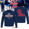 Ole Miss Rebels 2025 Taxslayer Gator Bowl Champions Limited Edition Navy Hoodie