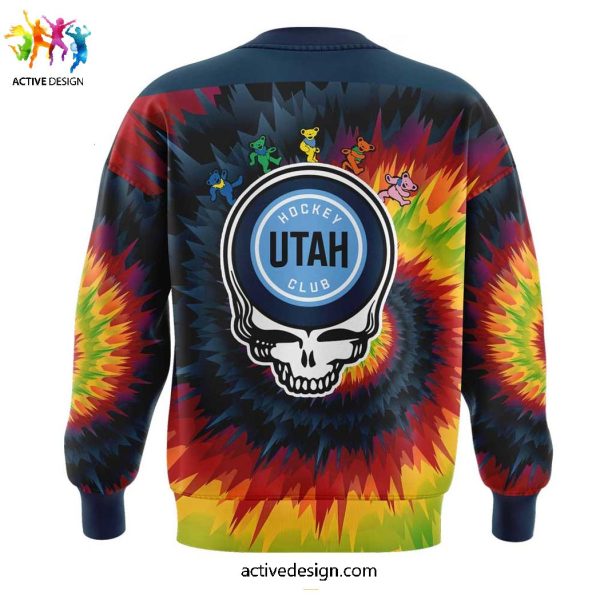 Utah Hockey x Grateful Dead Night For Fans Specieal New Hoodie