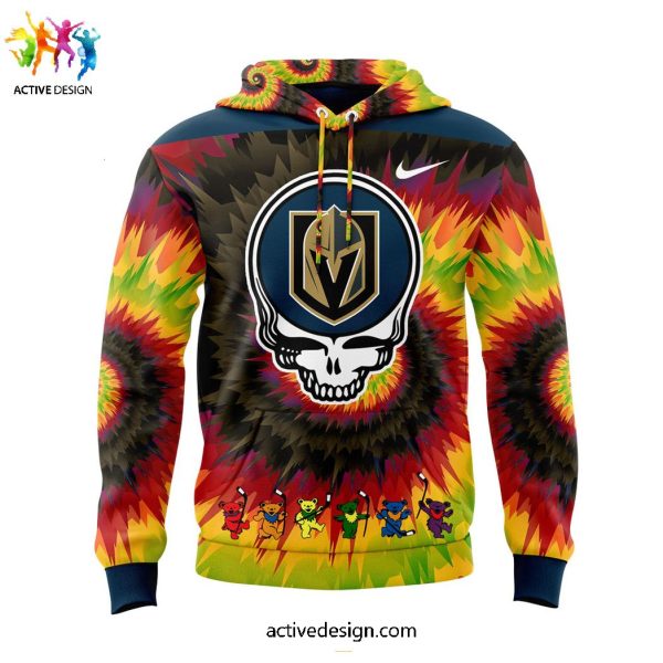 Vegas Golden Knights x Grateful Dead Night For Fans Specieal New Hoodie