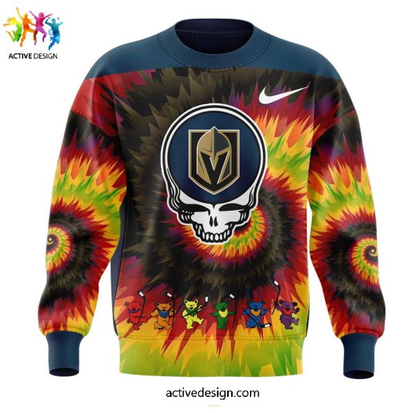 Vegas Golden Knights x Grateful Dead Night For Fans Specieal New Hoodie