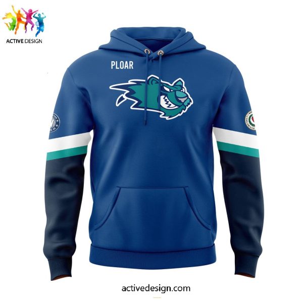 Worcester Railers ICECATS Logo New 2025 For Fans Hoodie Longpants Cap